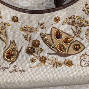 ENID COLLINS OF TEXAS HANDBAG PURSE WINGS & THINGS